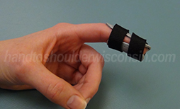Custom-designed mallet finger splint